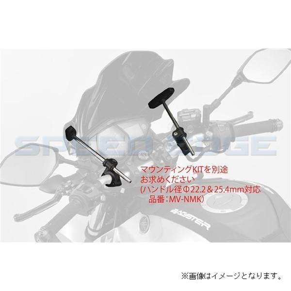 MRA RNB-S レーシングネイキッドスクリーン スモーク 汎用 : S-need