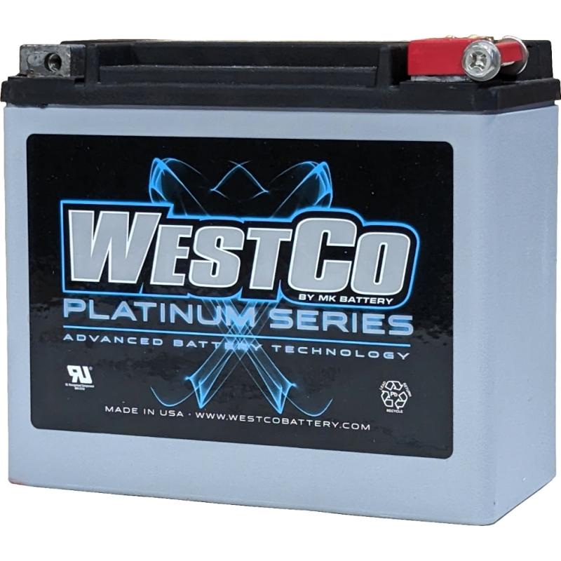 在庫あり WESTCO ウエストコ バッテリー Platinum 12V/18Ah HARLEY