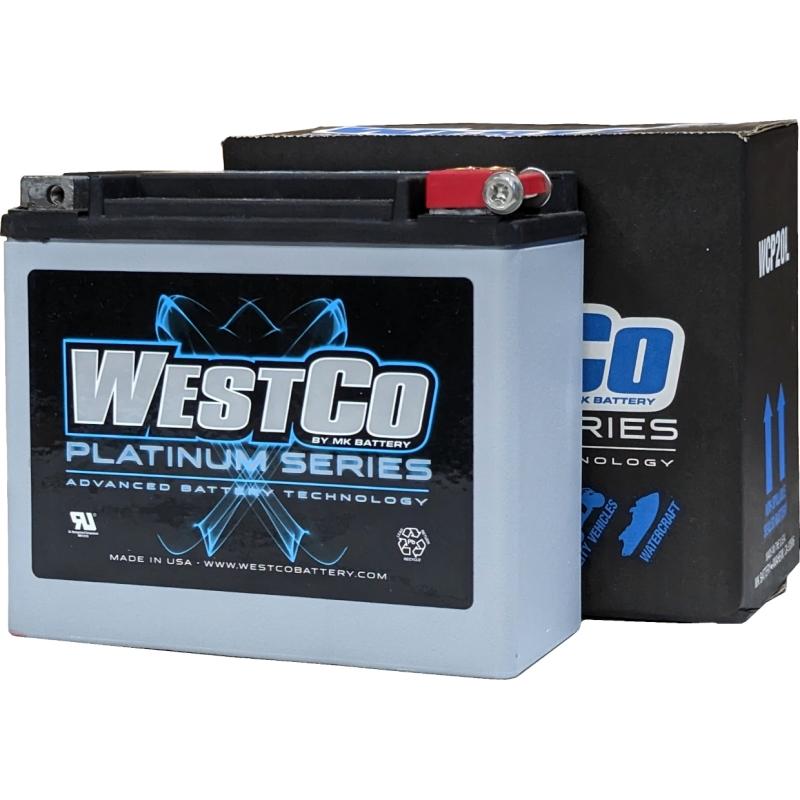 WESTCO ウエストコ バッテリー Platinum 12V/18Ah HARLEY DAVIDSONの画像