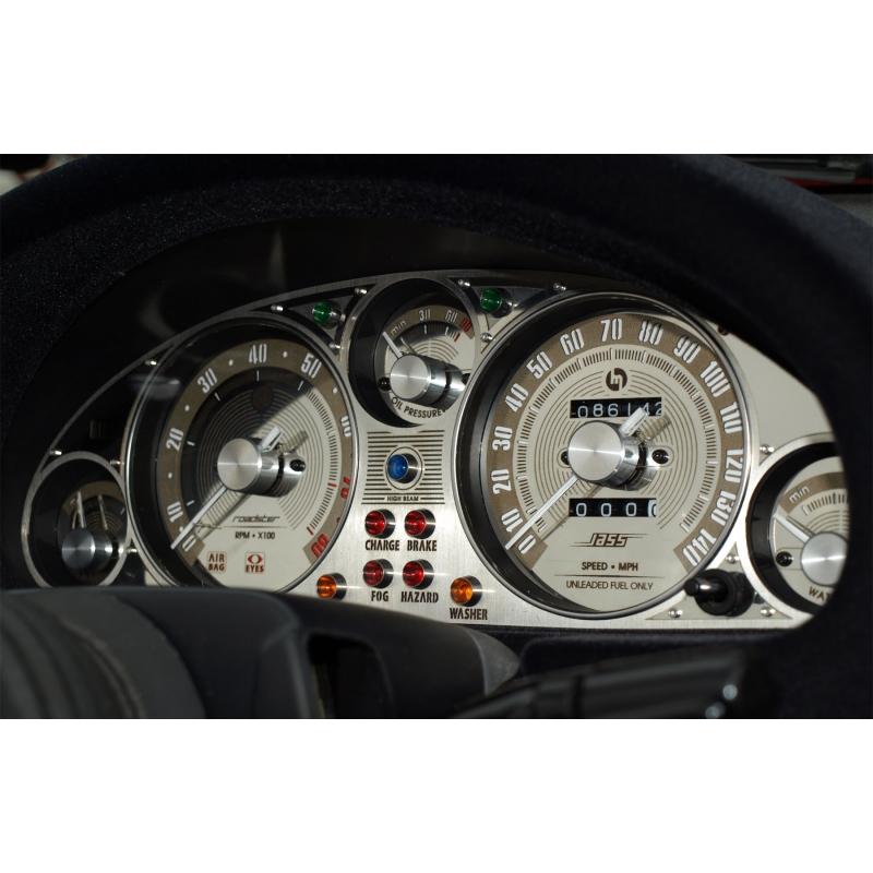 ロードスター NC ステンレスポリッシュ メーターパネル メーターベゼル