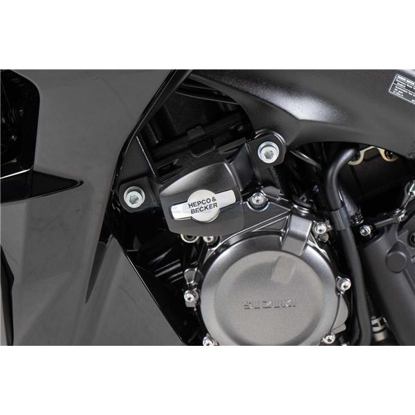 ヘプコ＆ベッカー 5073547 00 01 クラッシュパッド ブラック GSX-S1000GT 22_1