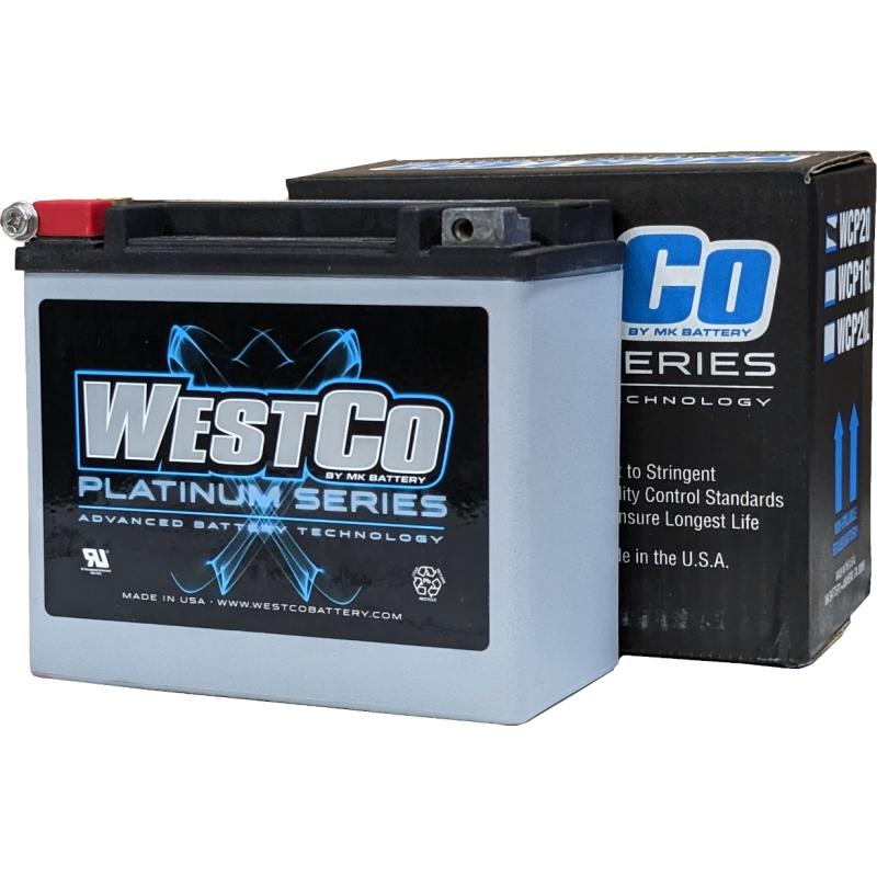 WestCoバッテリー platinum ハーレーダビッドソン 在庫あり WESTCO ウエストコ バッテリー Platinum 12V/19Ah HARLEY