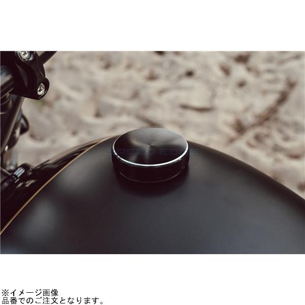 Motone モートーン NXS006 タンクキャップ アルミ ブラック T100/T120 SpeedTwin900 Scrambler900の画像