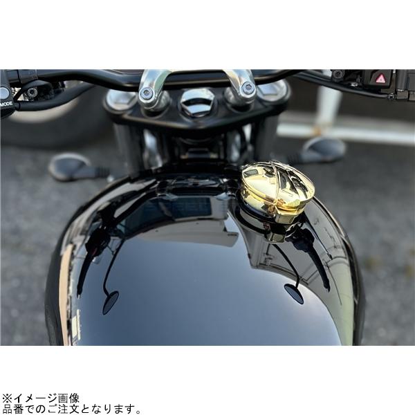 限定特価 在庫あり Motone モートーン MNZ005 モンツァ タンクキャップ ブラス T100/T120 SpeedTwin900 Scrambler900