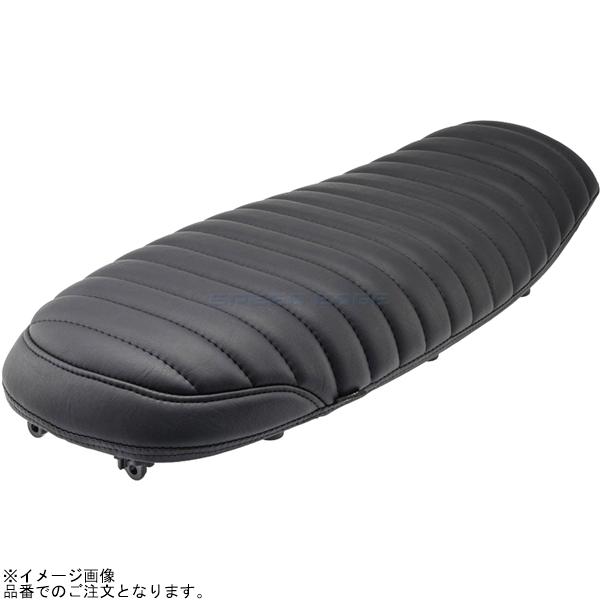 Motone モートーン MSM015 シート スキニー KRAIT リブ ブラック 空冷