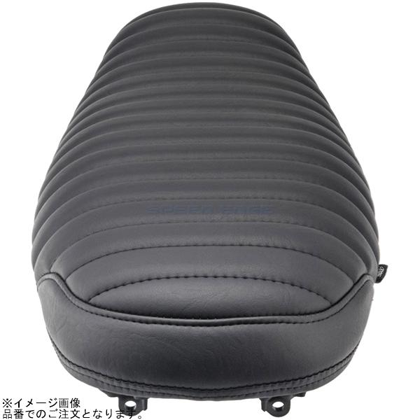 Motone モートーン MSM015 シート スキニー KRAIT リブ ブラック 空冷
