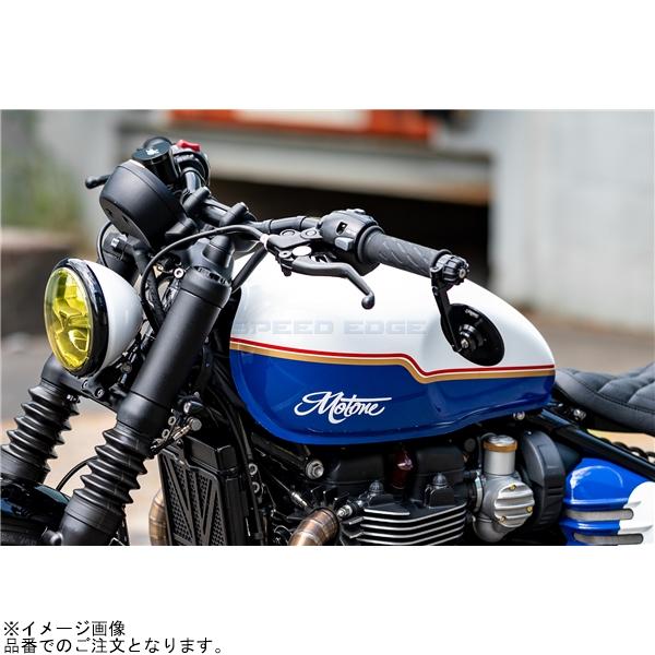 Motone モートーン MRR002 バーエンドミラー TURISMO 100mm アルミ 1個