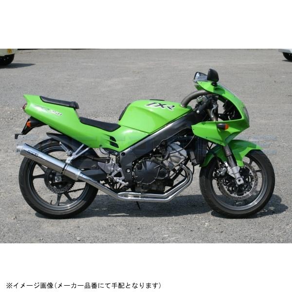 RPM アールピーエム 1214 RPM-NEW4in2in1 ZXR250/R(’89-’99) サイレンサーカバー ステンレス エキゾースト スチールメッキ