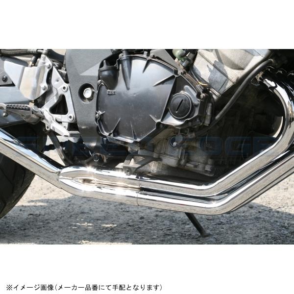RPM アールピーエム 1214 RPM-NEW4in2in1 ZXR250/R(’89-’99) サイレンサーカバー ステンレス エキゾースト スチールメッキの画像