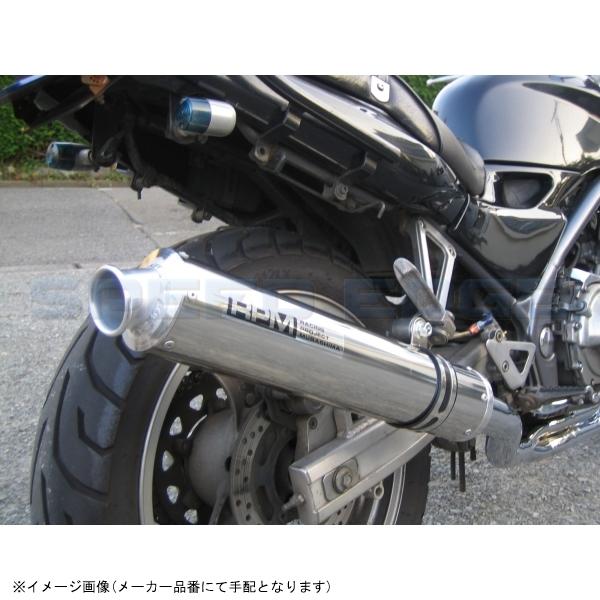 RPM アールピーエム 1263 RPM-NEW4in2in1 BALIUS-2(’97-’98) サイレンサーカバー ステンレス エキゾースト スチールメッキの画像