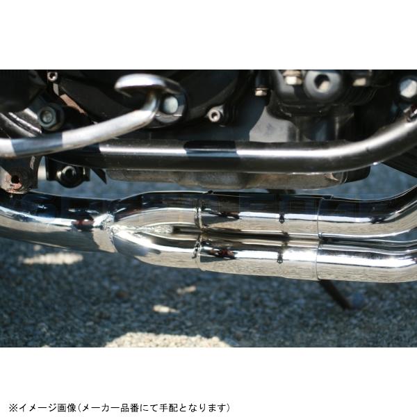 RPM アールピーエム 3202 RPM-NEW4in2in1 XJ400D サイレンサーカバー ステンレス エキゾースト スチールメッキの画像