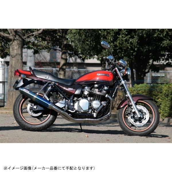 RPM アールピーエム 6506Z 80D-RAPTOR ZEPHYR750 サイレンサーカバー ブルーチタン エキゾースト ステンレス