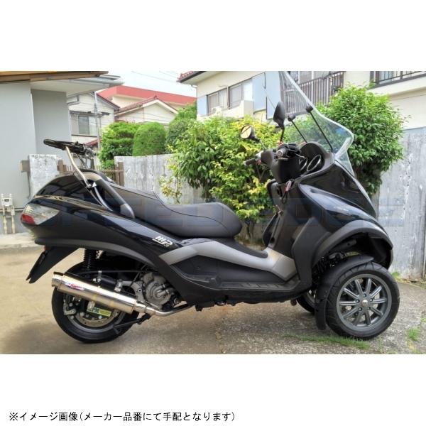 RPM アールピーエム 6025Y 80D-RAPTOR MP3-250RL サイレンサーカバー チタン エキゾースト ステンレス