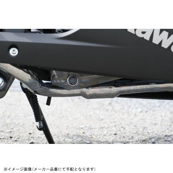 RPM アールピーエム 1076 RPM Ninja250/Z250 サイレンサーカバー ステンレス エキゾースト ステンレスの画像