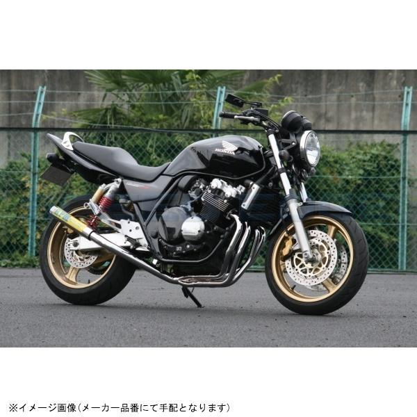 RPM アールピーエム 2021-01S RPM-4in2in1 CB400SF-VTEC SPEC1/2/3 サイレンサーカバー ステンレス エキゾースト スチールメッキ_3