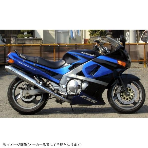 RPM アールピーエム 1238 RPM-NEW4in2in1 ZZR400(’90-’92) サイレンサーカバー ステンレス エキゾースト スチールメッキ