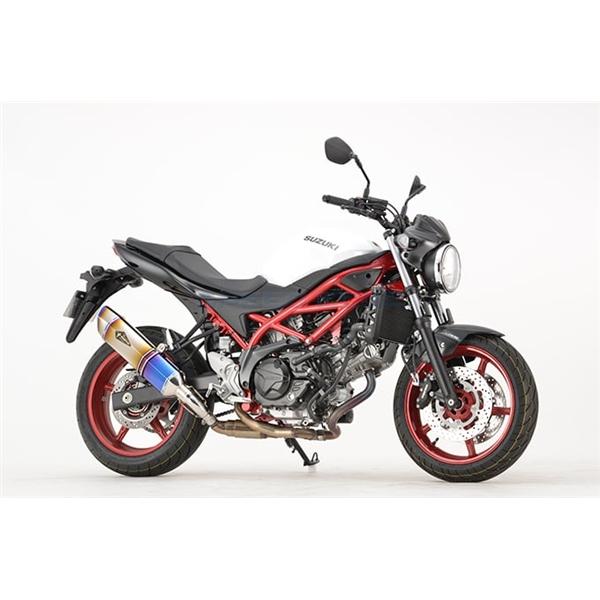 r's gear アールズギア RS18-T3SD SV650 ABS(17〜)・SV650X ABS(17〜) リアルスペック スリップオン チタンドラッグブルー｜s-need｜02