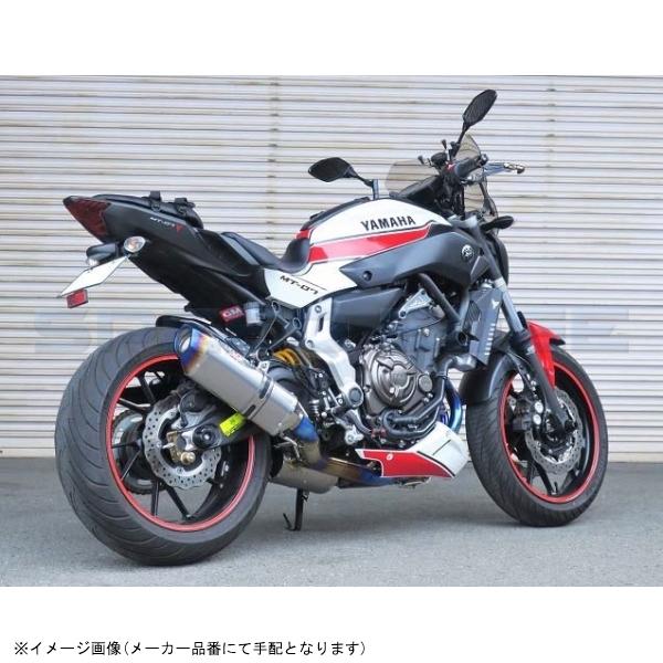 BEET ビート 0223-Y47-50 ナサート-Evo TYPE2 クリアTI MT-07 14-17の画像