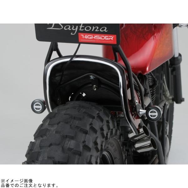 DAYTONA デイトナ 15310 HIGHSIDER ロケット・ブレット テールランプ一体リアウインカー クロームの画像