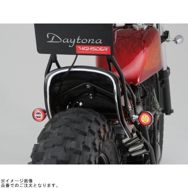 DAYTONA デイトナ 15310 HIGHSIDER ロケット・ブレット テールランプ一体リアウインカー クロームの画像