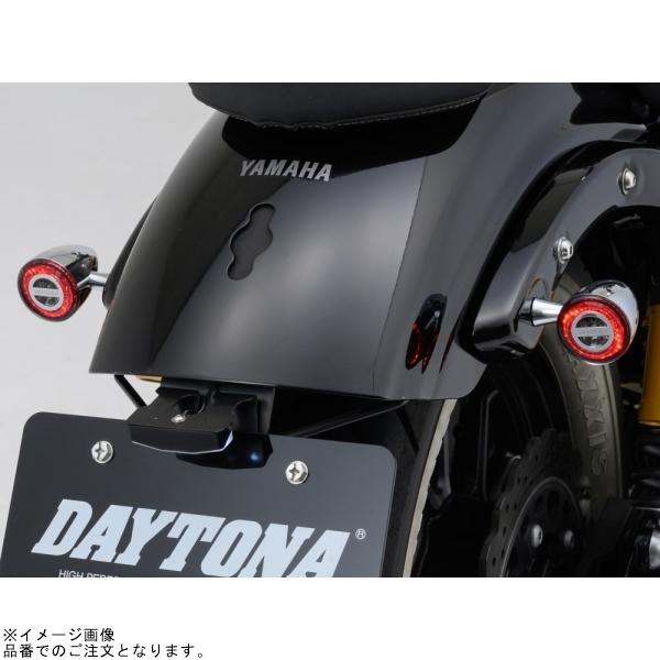 DAYTONA デイトナ 15310 HIGHSIDER ロケット・ブレット テールランプ一体リアウインカー クロームの画像