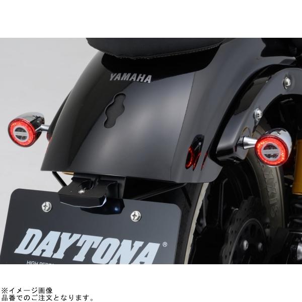 DAYTONA デイトナ 15310 HIGHSIDER ロケット・ブレット テールランプ一体リアウインカー クロームの画像
