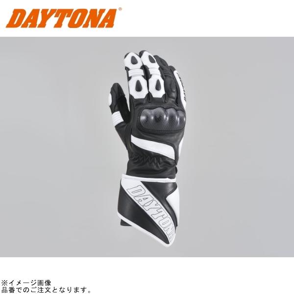 DAYTONA デイトナ 15808 HBG-040 スポーツロンググローブ ブラック/ホワイト｜s-need