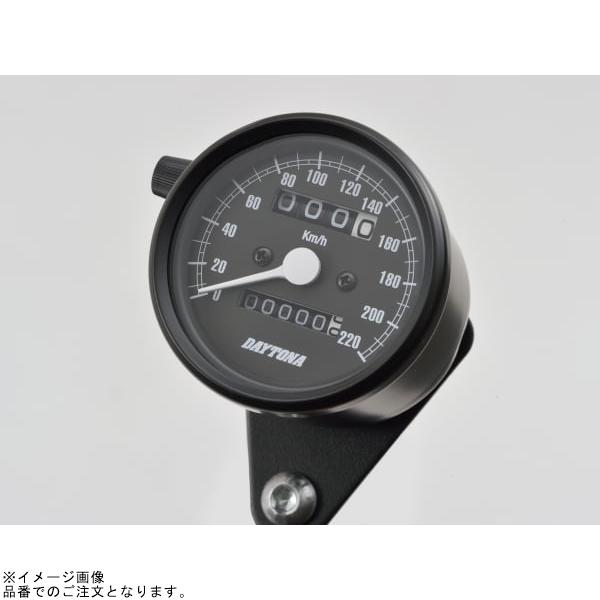 DAYTONA（デイトナ） 15623 機械式スピードメーター φ60 ホワイトLED
