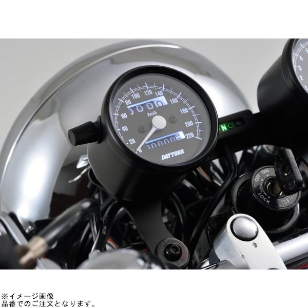 専用です。 DAYTONA（デイトナ） 15623 機械式スピードメーター φ60 ホワイトLED