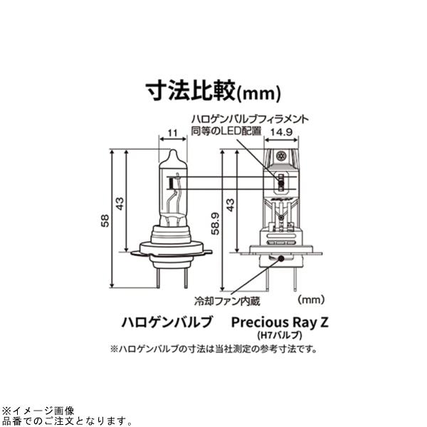 DAYTONA（デイトナ） 在庫あり 97897 LEDヘッドランプバルブ
