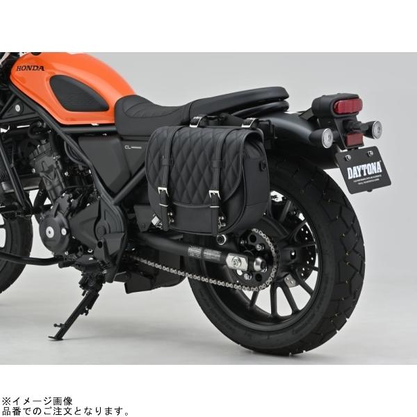 DAYTONA（デイトナ） 32680 DHS-30 サドルバッグ 10L ラウンドダイヤ