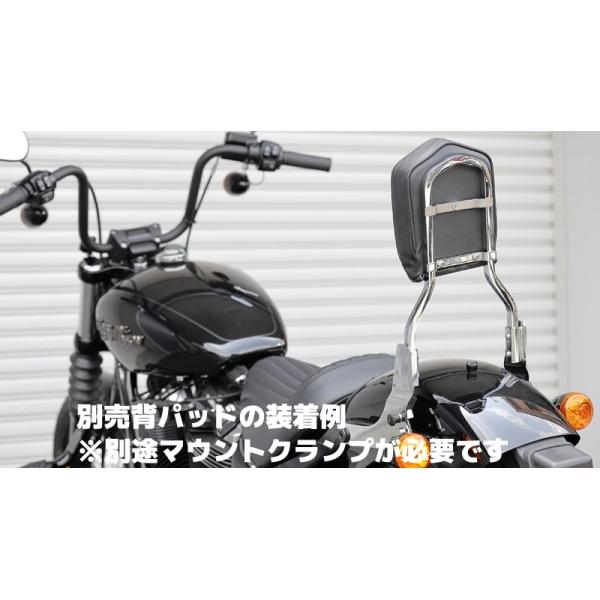 KIJIMA キジマ HD-08400 シーシーバー デタッチャブルマウント FXBB・FLSL・FLDE (W150) クロームメッキ_4