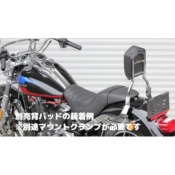 KIJIMA キジマ HD-08402 シーシーバー デタッチャブルマウント FXLR(W180) クロームメッキ_4