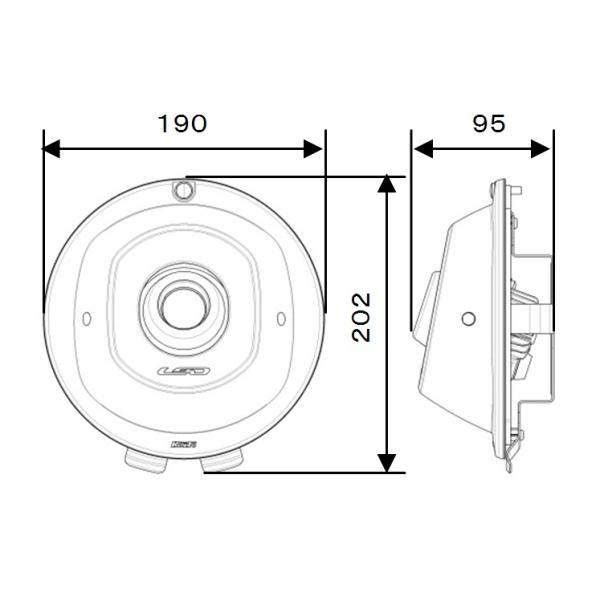 Koito 小糸製作所 LEDSTEP-24 バス用 LEDステップランプ 24V 12W_1