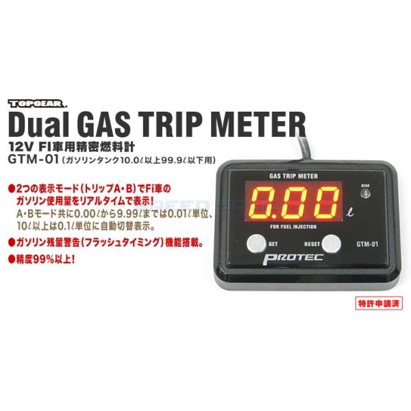 PROTEC（プロテック） 11285 デュアルガストリップメーター(12V/バイク