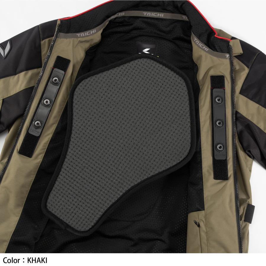 RS TAICHI RSタイチ RSJ340 コンパス エアー ジャケット カラー:BLACK/GRAY サイズ:WMの画像