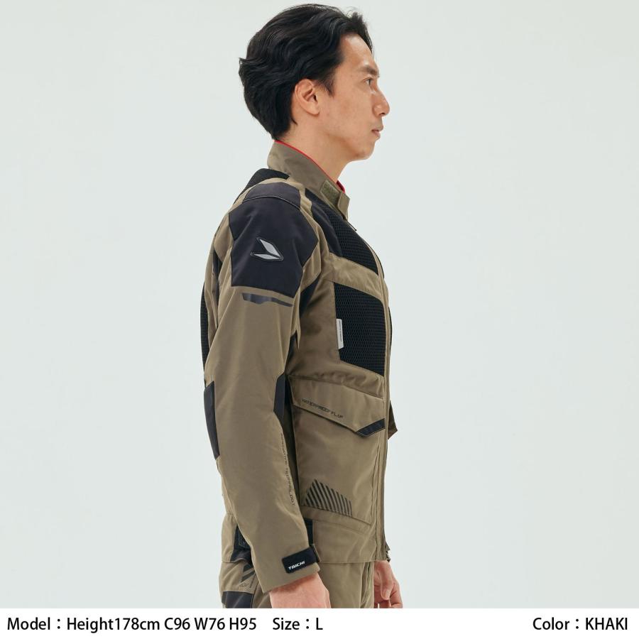 RS TAICHI RSタイチ RSJ340 コンパス エアー ジャケット カラー:KHAKI サイズ:WMの画像