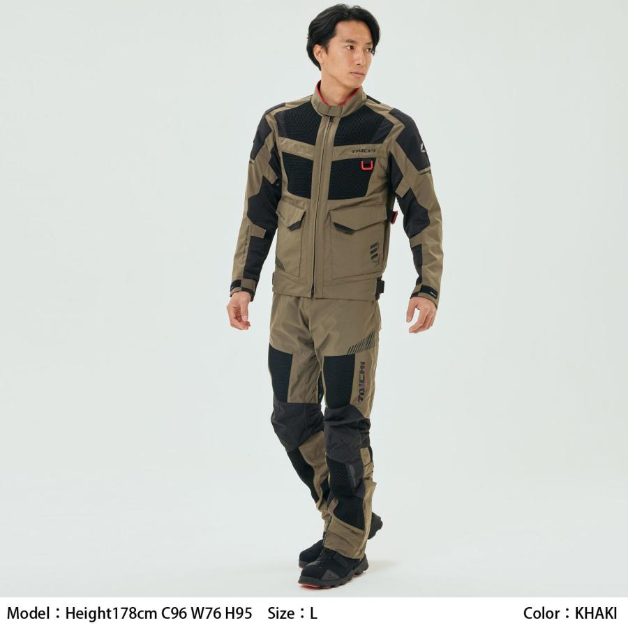RS TAICHI RSタイチ RSJ340 コンパス エアー ジャケット カラー:KHAKI サイズ:WMの画像