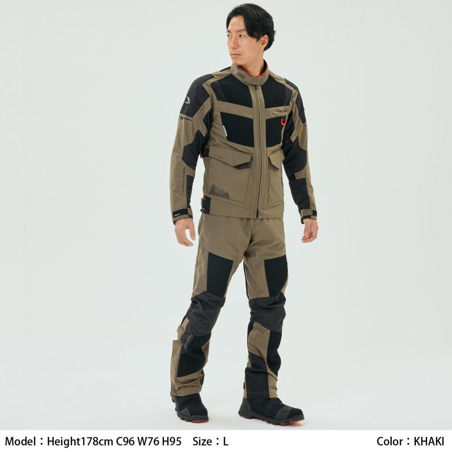 RS TAICHI RSタイチ RSJ340 コンパス エアー ジャケット カラー:KHAKI サイズ:WMの画像