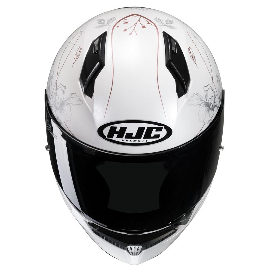 HJC ヘルメット HJH237 C10 エピック カラー:WHITE(MC8) サイズ:L : S