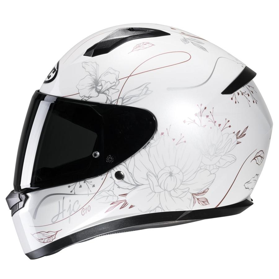 HJC ヘルメット HJH237 C10 エピック カラー:WHITE(MC8) サイズ:L : S
