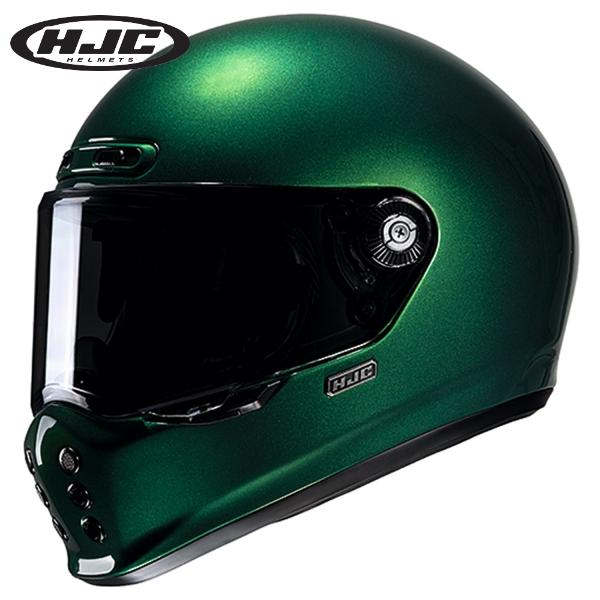 HJC ヘルメット HJH248 V10 ソリッド カラー:DEEP GREEN サイズ:L : S