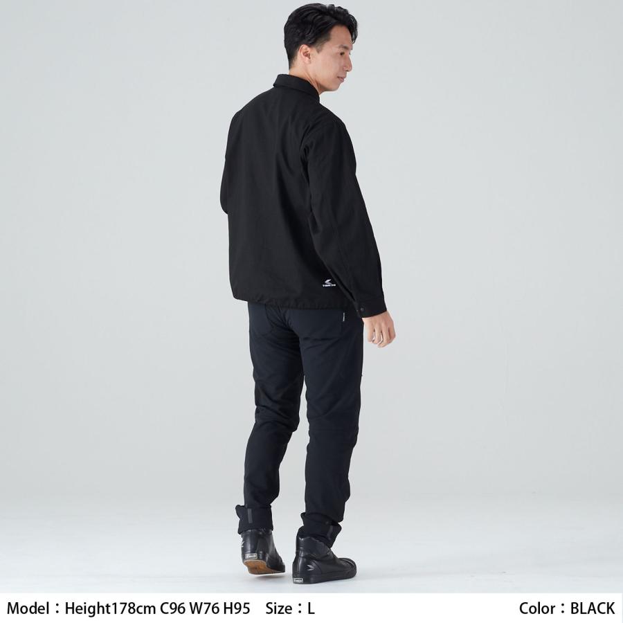RS TAICHI RSタイチ NEJ003 SHIRT COACH JACKET カラー:BLACK サイズ:L_12