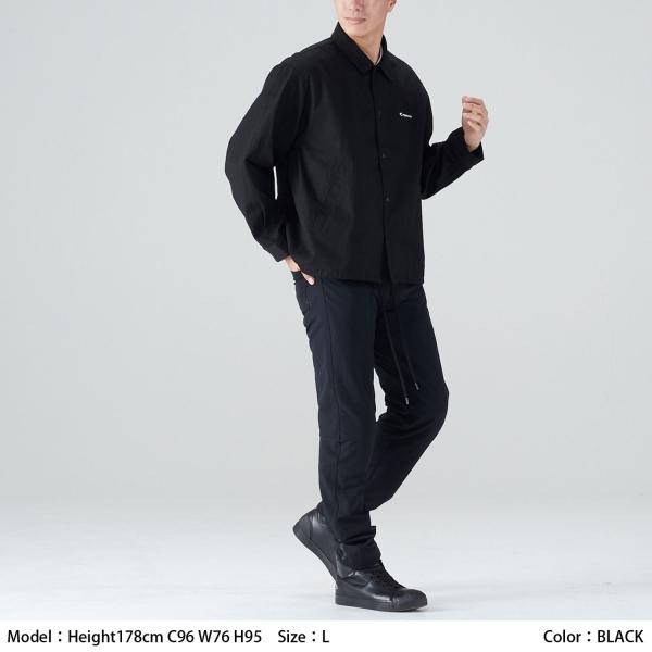 RS TAICHI RSタイチ NEJ003 SHIRT COACH JACKET カラー:BLACK サイズ:L_2