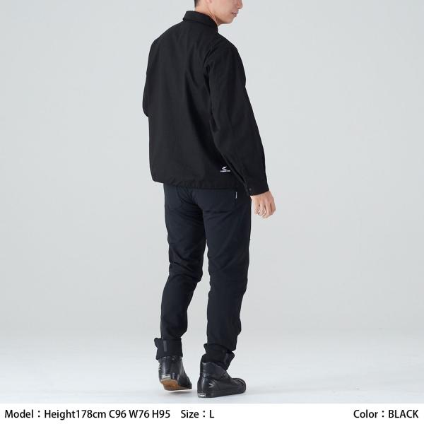 RS TAICHI RSタイチ NEJ003 SHIRT COACH JACKET カラー:BLACK サイズ:L_3