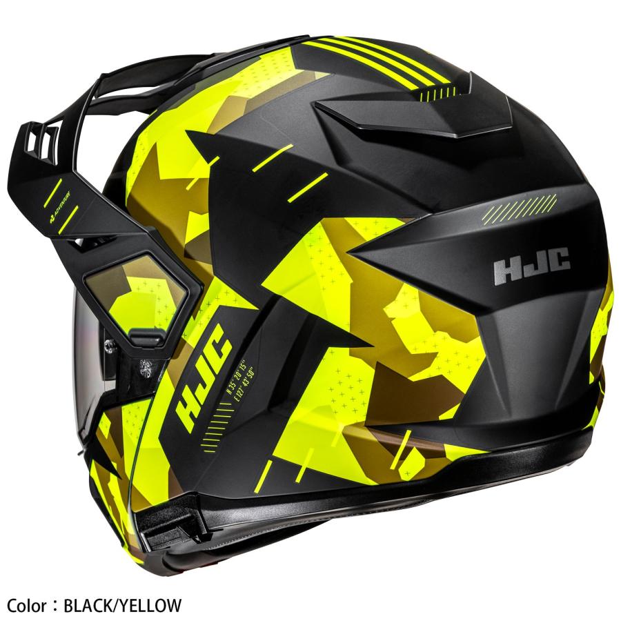 HJC ヘルメット HJH302 i80ROKI カラー：BLUE/RED(MC21) サイズ：XL
