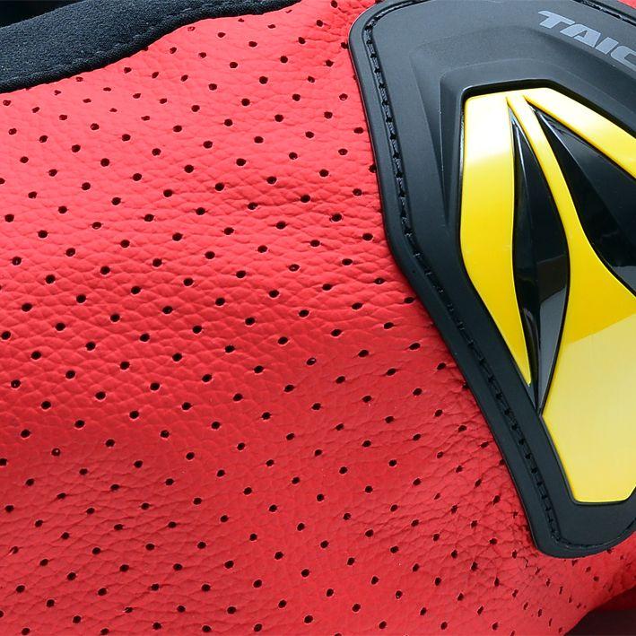 RS TAICHI RSタイチ NXL022 J-022 キッズ レザースーツ カラー:RED サイズ:120CMの画像