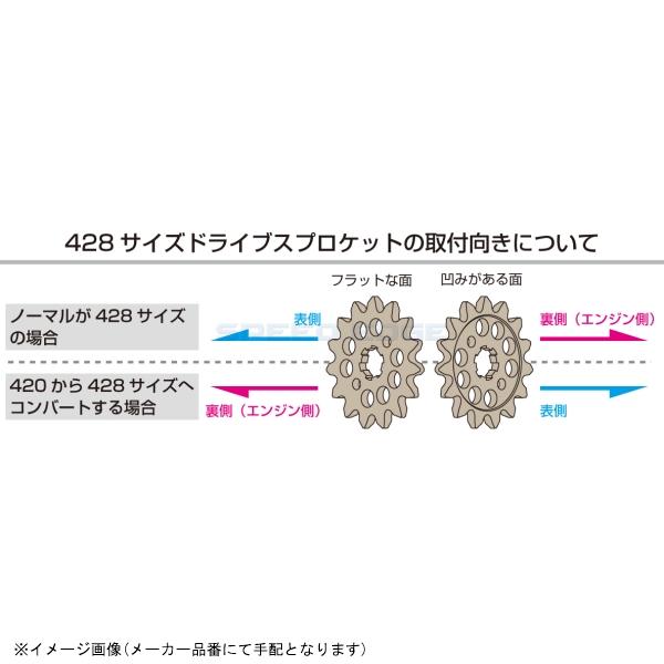KITACO キタコ 530-1444016 ドライブスプロケット(フロント) 16T