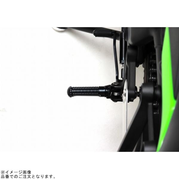 ACTIVE アクティブ 17700003B ステップバー(ライダー側) ブラック KAWASAKI系-1 ZX-10R 21/ZX-25R 21 etc_1