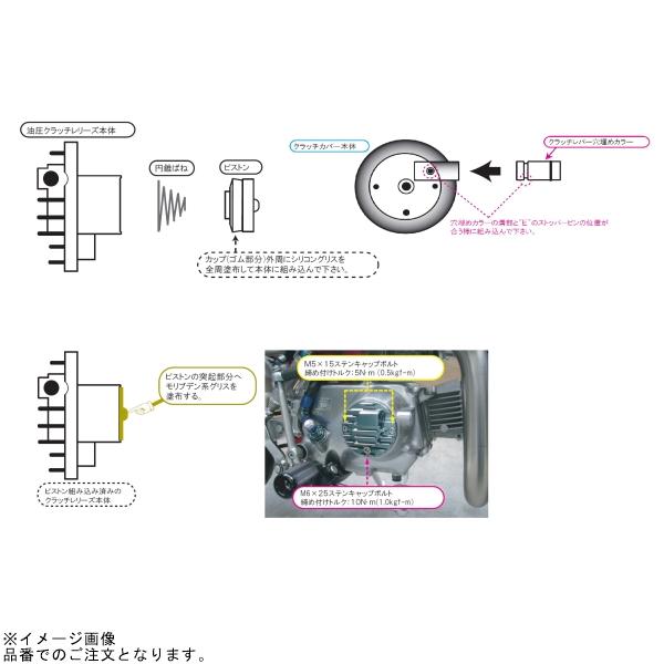 シフトアップ SHIFTUP 205129-03 モンキーゴリラ純正カバー用 油圧